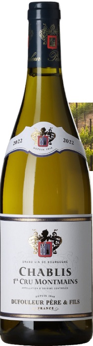 Dufouleur Pere & Fils Chablis 1e Cru Montmains